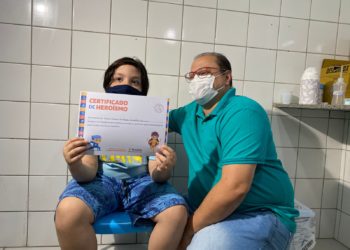 Teresina inicia a vacinação de crianças de 5 a 11 anos contra a Covid-19