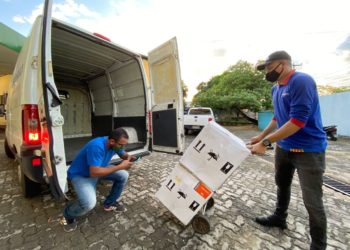 Vacinas pediátricas para imunizar crianças de 05 a 11 anos contra a Covid-19 chegam ao Piauí