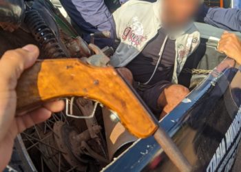 ROTAM prende homem com arma de fogo artesanal em José de Freitas