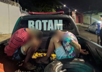 Após realizar assalto homens e carro é apreendidos pela ROTAM em José de Freitas