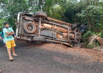 Filho de ex-vereador da cidade de José de Freitas sofre acidente na PI-115