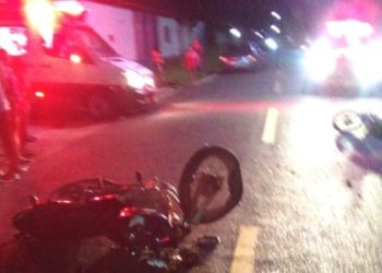 Três pessoas ficam feridas em acidente de trânsito em José de Freitas