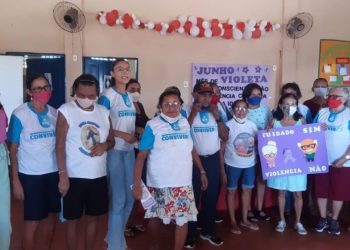 Serviços de convivência de José de Freitas promovem atividades em alusão ao Junho Violeta