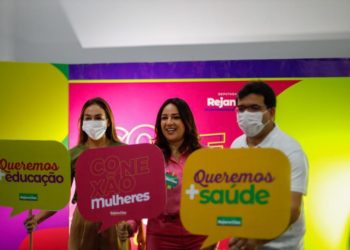 Rafael e Rejane reforçam compromisso com a defesa de políticas públicas para mulheres