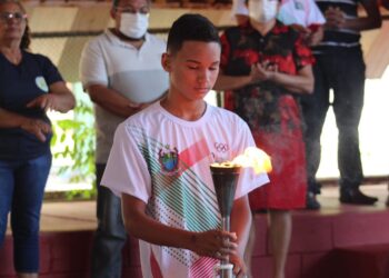 Tocha Olímpica é acesa e são iniciados os Jogos Escolares em José de Freitas