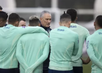 Seleção Brasileira tem segundo dia de treino com os 26 convocados