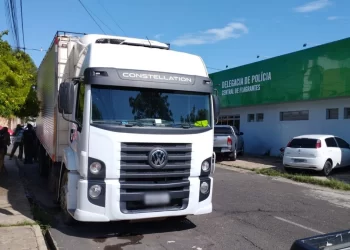 Polícia apreende caminhão com carga de carne no valor de R$ 500 mil