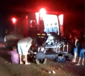 Acidente entre motos deixa pessoas feridas na PI-113 em José de Freitas