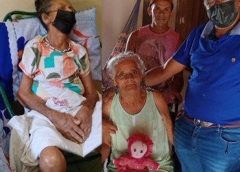 Idosas recebem cadeiras de banho em José de Freitas