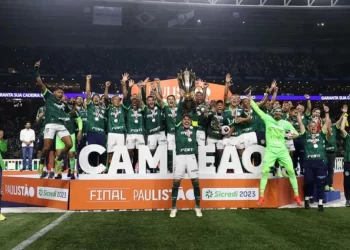 Palmeiras é campeão do Paulistão 2023 após golear Água Santa