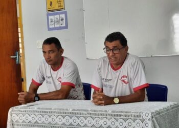 Ex-atleta Batistinha participa de palestra da Escolinha de Futebol Prof. Joel em José de Freitas