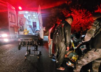 Homem fica ferido  durante acidente na PI-113 em José de Freitas