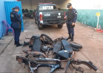 GCM encontra Cemitério de Motos roubadas em José de Freitas