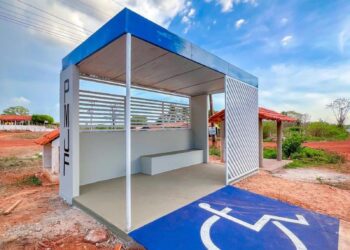 Concluída nova parada de ônibus no Mocambo em José de Freitas