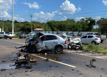 Colisão entre veículos deixa homem morto próximo à Expoapi na BR 343 em Teresina