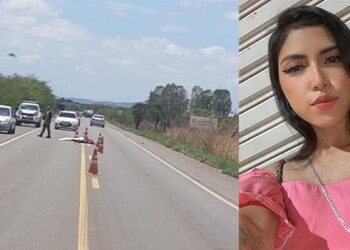 Acidente entre carreta e motocicleta deixa mulher morta em Campo Maior