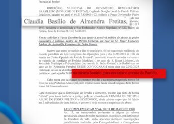 Partido de Ferdinand Freitas entra com representação e Semac cancela entrega de cestas básicas a famílias de José de Freitas