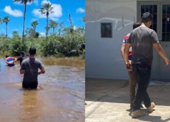 Polícia prende homem que atacou cunhado com golpes de facão na cabeça em José de Freitas