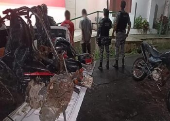 Polícia Militar prende indivíduos por posse de motocicletas com restrição de roubo em União