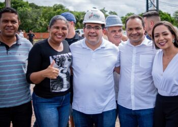Vereador Pedro Gomes participa da inauguração da PI-366 em Lagoa Alegre pelo governador Rafael Fonteles
