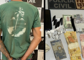 Polícia Civil prende suspeito de tráfico de drogas em José de Freitas