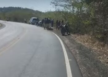 Duas pessoas morreram na estrada da localidade Gatos em Miguel Alves