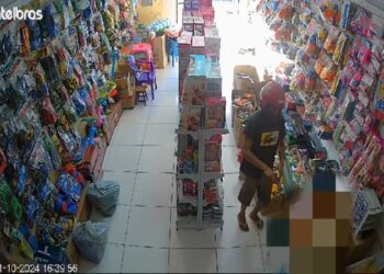 Bandido se passa por cliente e assalta loja no Centro de União