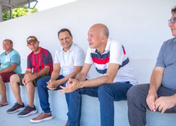 Prefeito eleito Pedro Gomes recebe deputado estadual Warton Lacerda para discutir parceria esportiva em José de Freitas