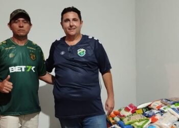 Altos e Moto Club empatam em amistoso beneficente e arrecadam 60 cestas básicas