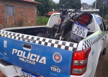 Polícia Militar recupera motocicleta  em Lagoa Alegre e conduz homem à Central de Flagrantes