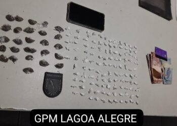 Casal é preso por tráfico de drogas na cidade de Lagoa Alegre no Piauí