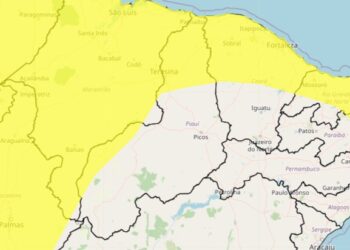 José de Freitas e outros municípios seguem com previsão de chuvas intensas nas próximas horas, diz Inmet