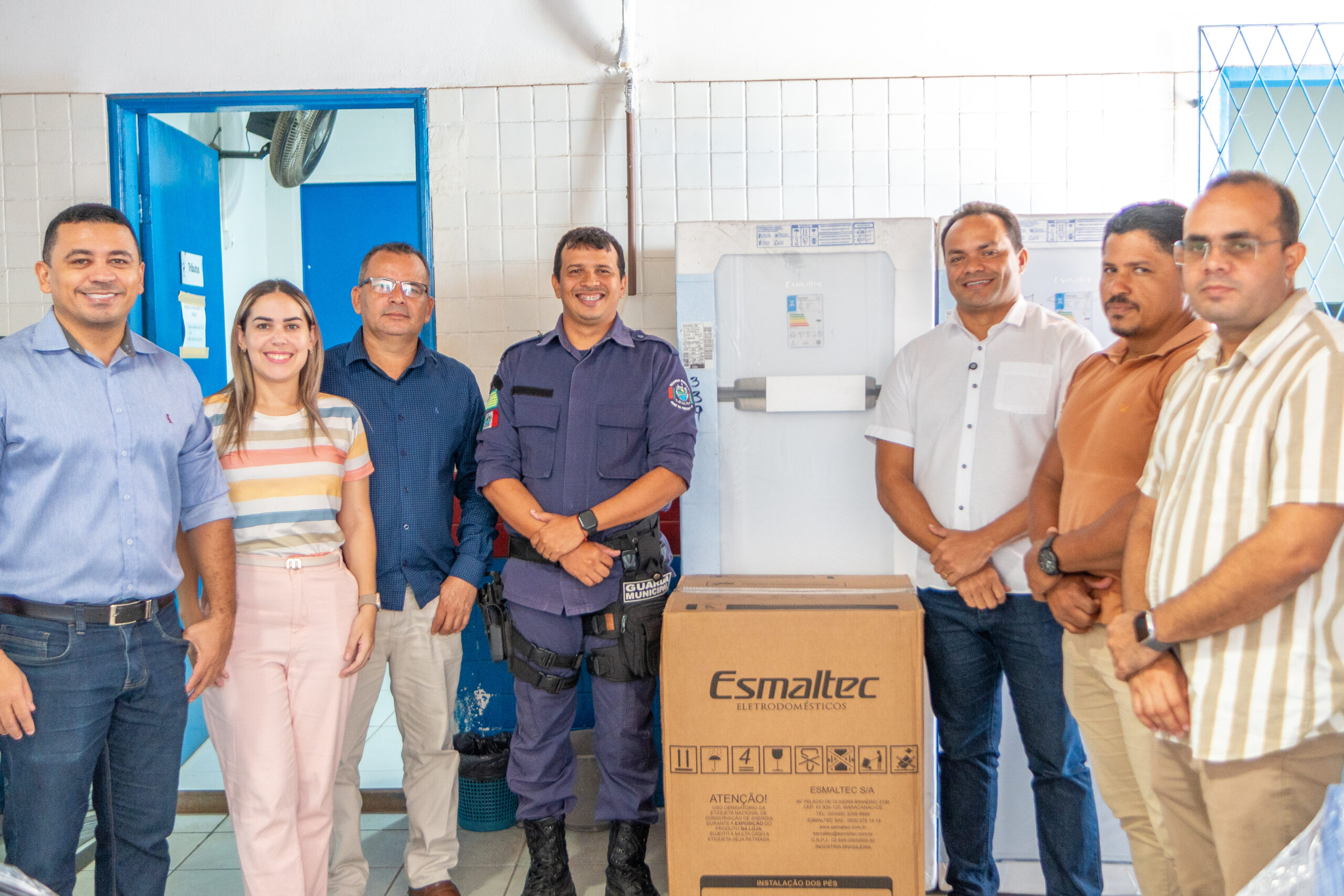 Prefeito Pedro Gomes entrega novos móveis para a Semat e a Guarda Civil Municipal