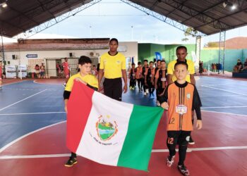 Abertura do Campeonato Freitense de Futsal Categorias de Base reúne jovens talentos