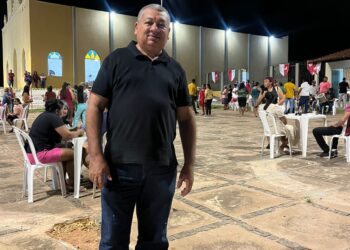 Vereador Nonato do PT participa da tradicional Roda de São Gonçalo em Novo Oriente