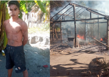 Briga familiar termina com casa incendiada na zona rural de José de Freitas