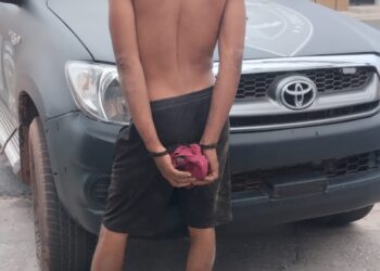 Guarda Municipal prende homem acusado de arrombar loja no centro de José de Freitas