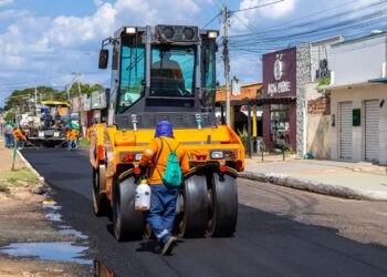 José de Freitas inicia obras de asfaltamento da Rua Joaquim Sampaio Castelo Branco e da PI-115
