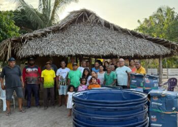 Moradores da comunidade Macaúba recebem kits de irrigação para fortalecer agricultura familiar