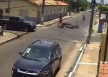 Novo acidente em ponto crítico do centro de José de Freitas deixa motociclistas feridos