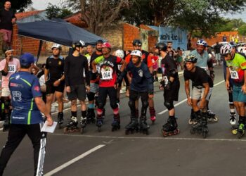 3º Circuito de Velocidade Freitense de Patins reúne atletas de várias cidades e destaca equipe local