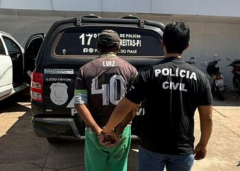 Polícia Civil prende em José de Freitas homem condenado por estupro de adolescente
