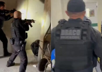 Vídeo mostra troca de tiros que terminou com criminoso morto durante operação no Piauí