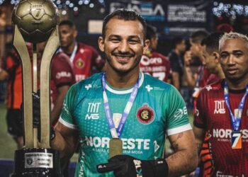 Malabim entra para a história como o primeiro freitense campeão brasileiro de futsal