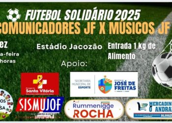 Comunicadores e Músicos se enfrentam no Futebol Solidário 2025 em José de Freitas