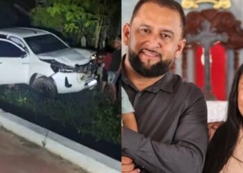 Carro de prefeita grávida colide com vaca em rodovia em Boqueirão do Piauí
