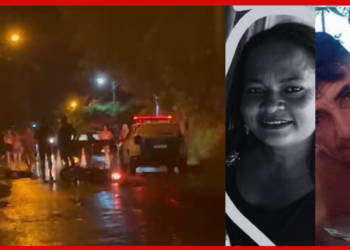 Mulher morre e homem fica ferido após queda de moto em José de Freitas