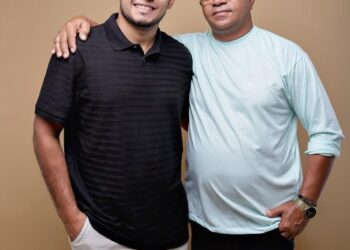 João Araújo homenageia seu filho Abraão Araújo pela passagem de seu aniversário