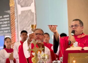 Domingo de Ramos reúne centenas de fiéis em José de Freitas