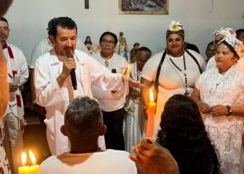 Casa Sete Forças realiza celebração emocionante com união de casamento de filhos de santo em José de Freitas